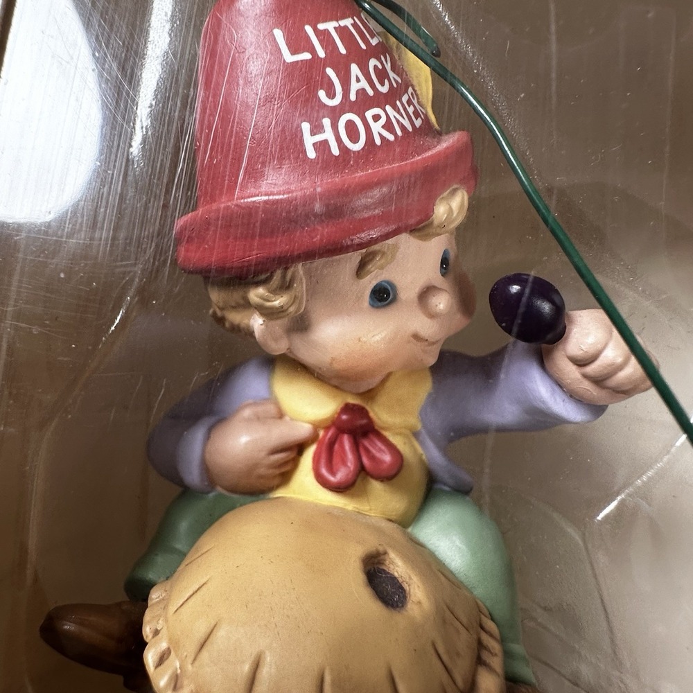 Hallmark Little Jack Horner Christmas Ornament Series Keepsake‎ Vintage 1988 - Picture 4 of 8